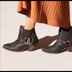 Free People Lady Luck Booties